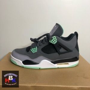 Jordan 4 Retro Green Glow